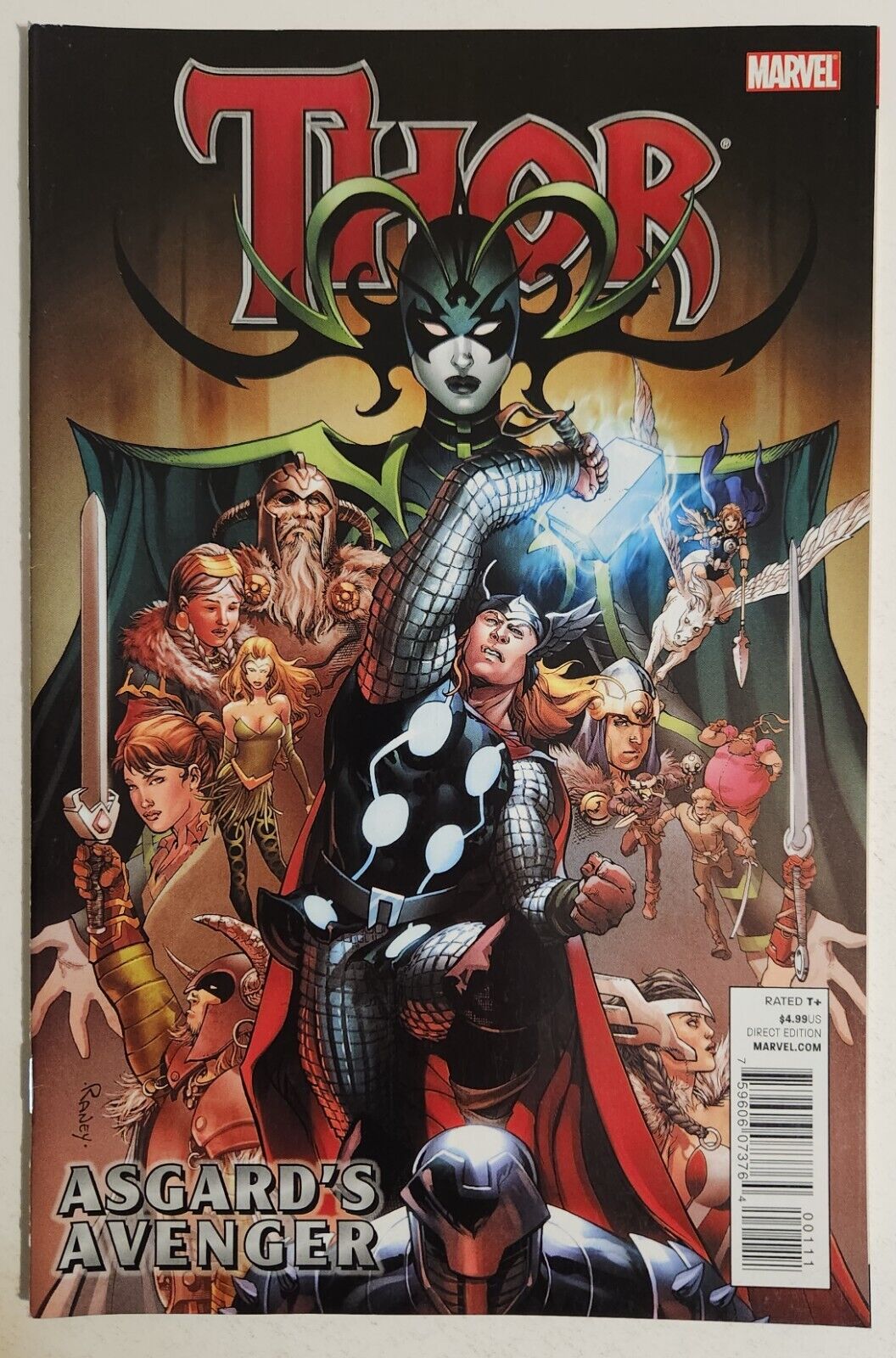 Thor: Asgard\'s Avenger #1 (2011, Marvel) VF Character Appendix