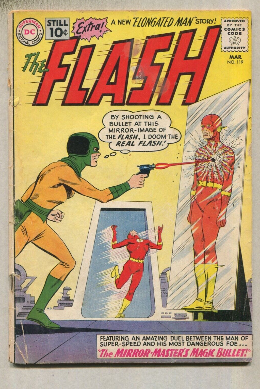 The Flash; # 119 GD  The Mirror-Master's Magic Bullet DC Comics  SA