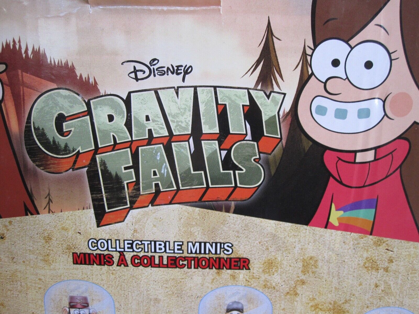 Gravity Falls, Original Mini\'s Domez Disney Collectibles, 2016 Zag Toys Set of 5