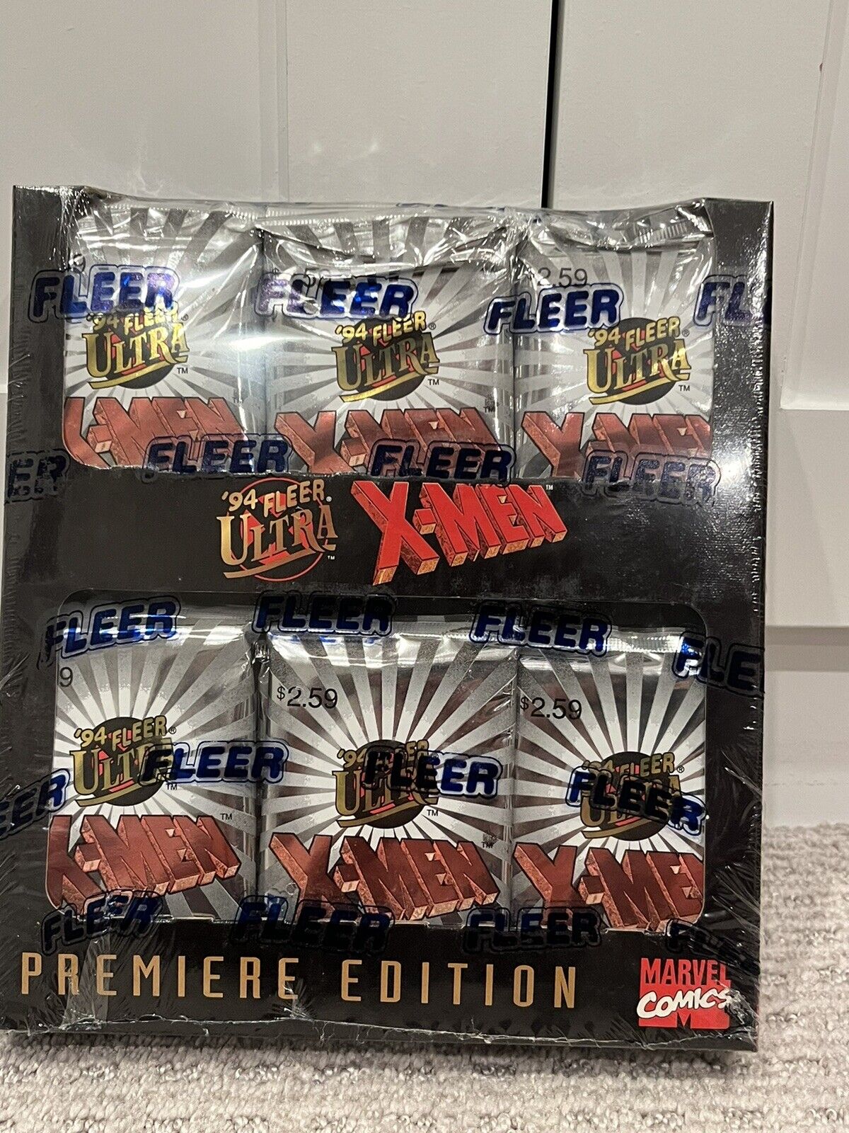 1994 Fleer Ultra X-Men Sealed Premiere Edition 36 Packs JUMBO NEW BOX