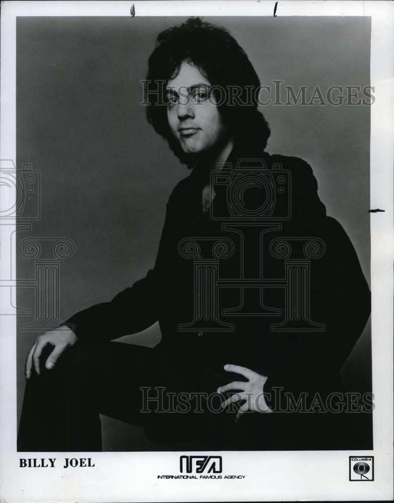 1977 Press Photo singer Billy Joel