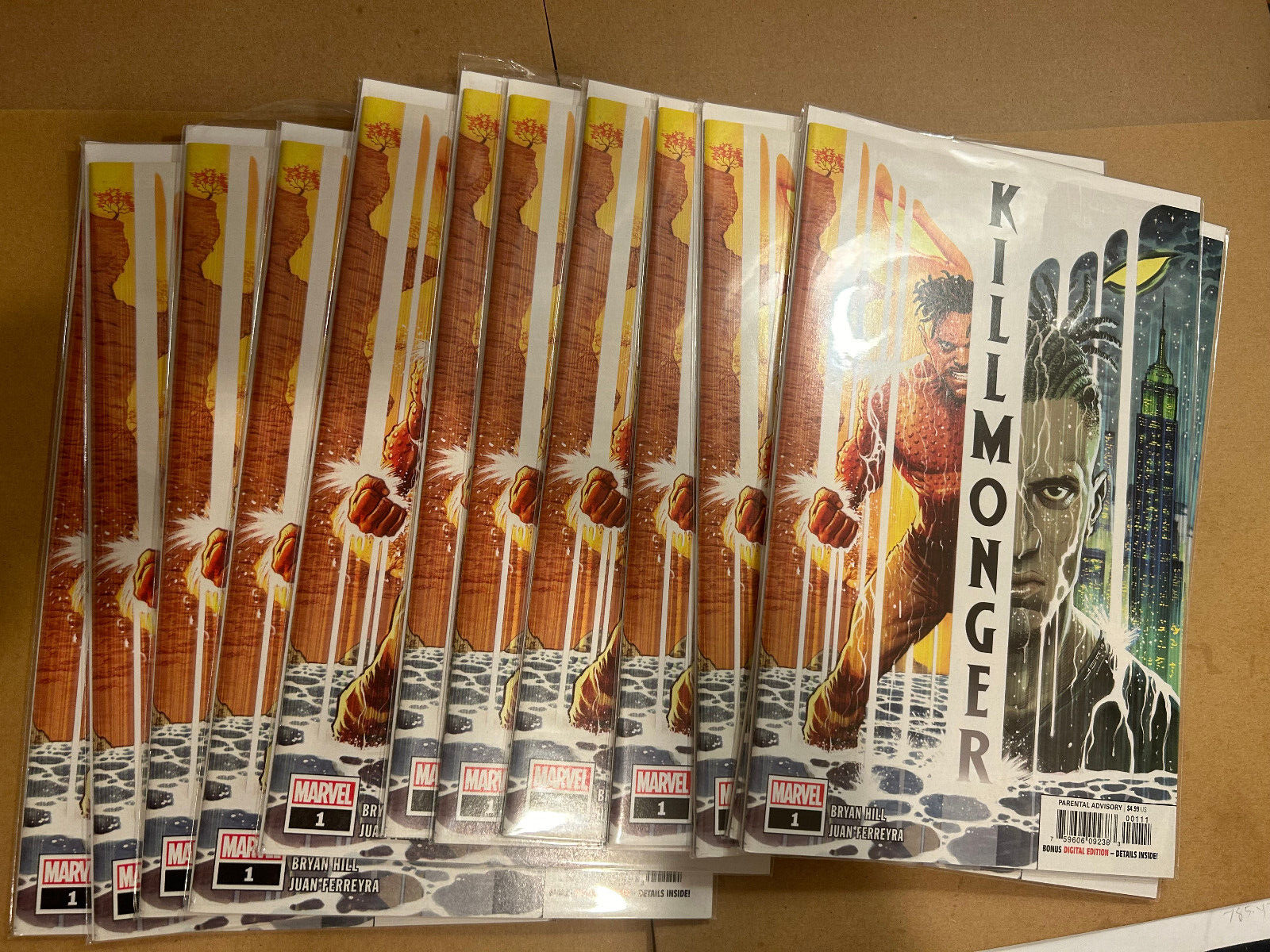 12 copies KillMonger 1 1st Print NM #C2B16