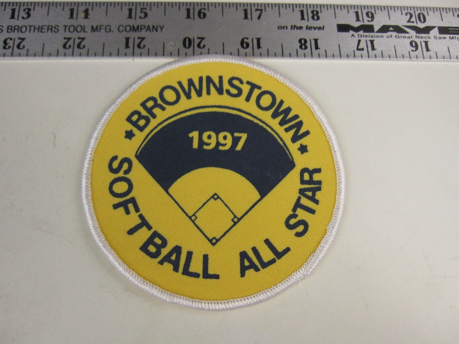 1997 Brownstown Softball All Star Patch   BIS