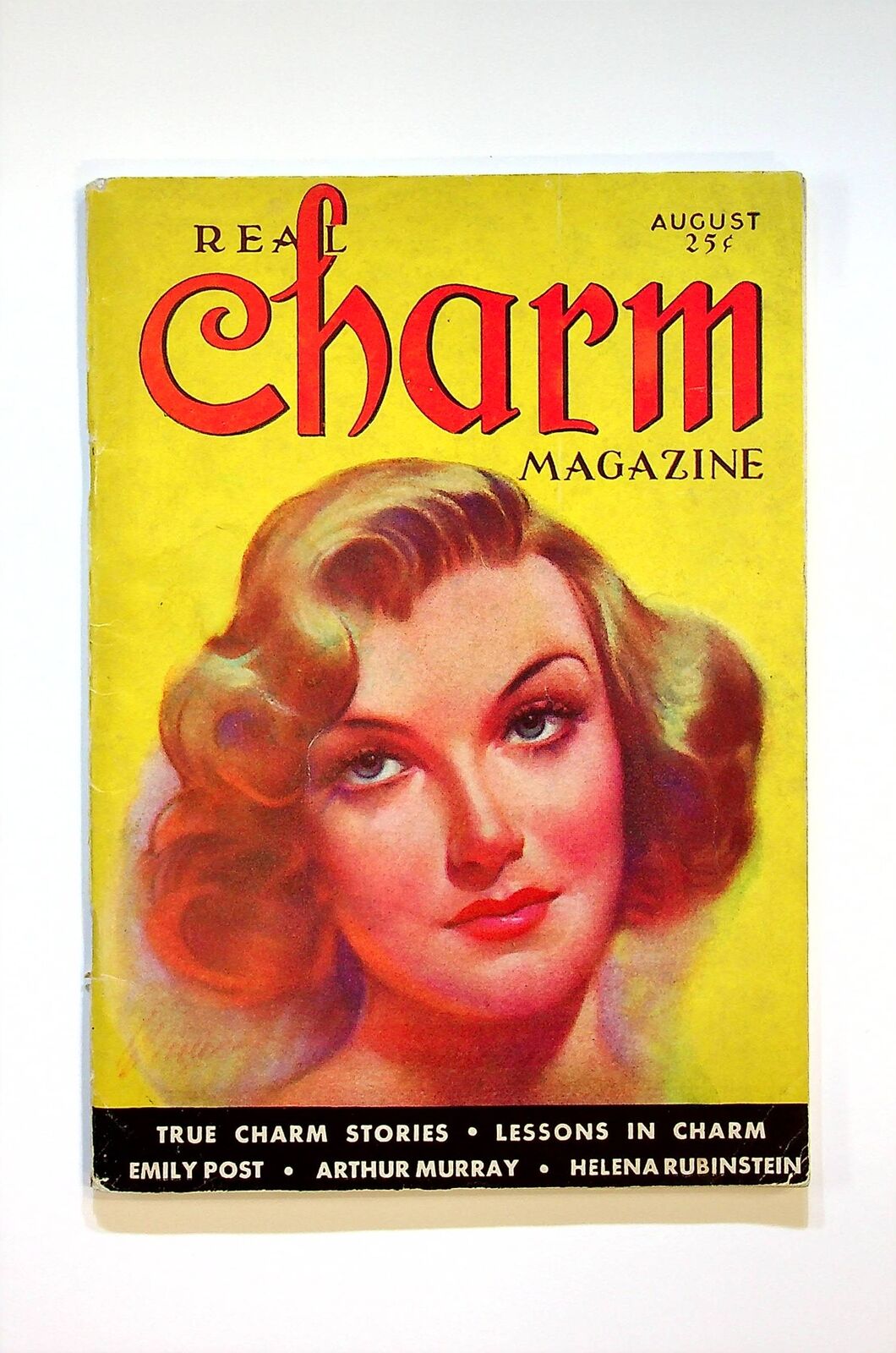 Real Charm Magazine Aug 1937 #1 VG