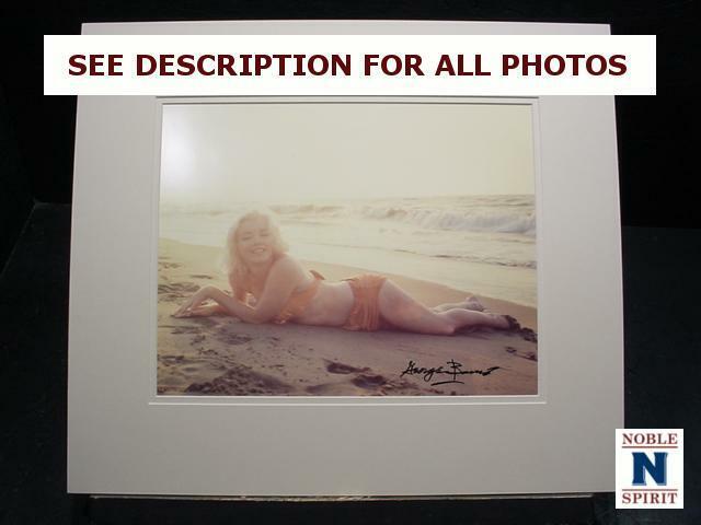 NobleSpirit  NO RESERVE (3970) Marilyn Monroe 11x14 Last Photoshoot Signed Print