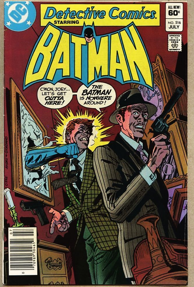 Detective Comics #516-1982 fn- 5.5 Batman Don Newton Batgirl