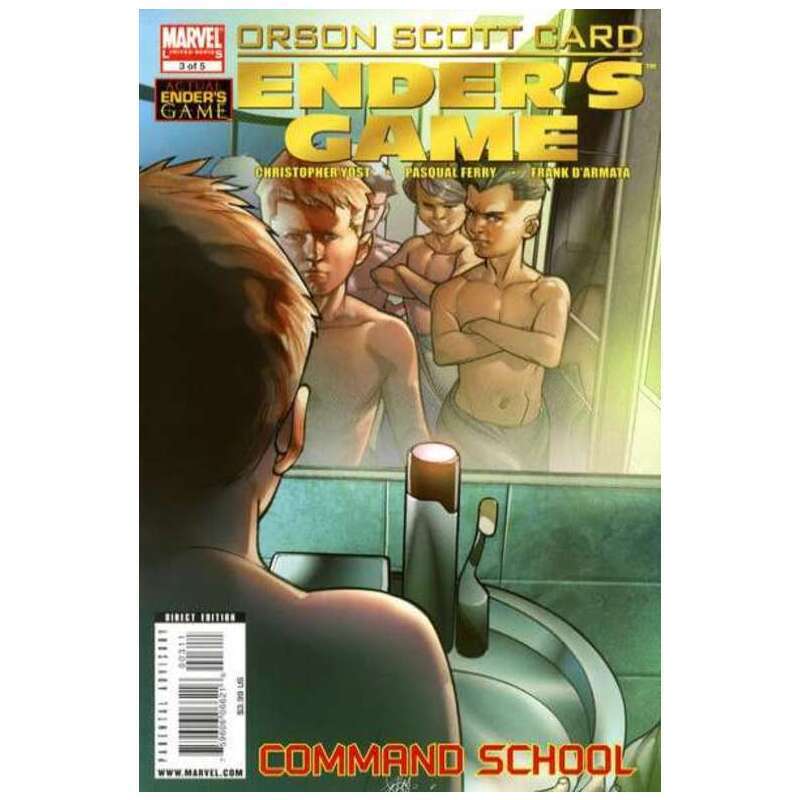 Ender\'s Game: Command School #3 in Near Mint condition. Marvel comics [o|