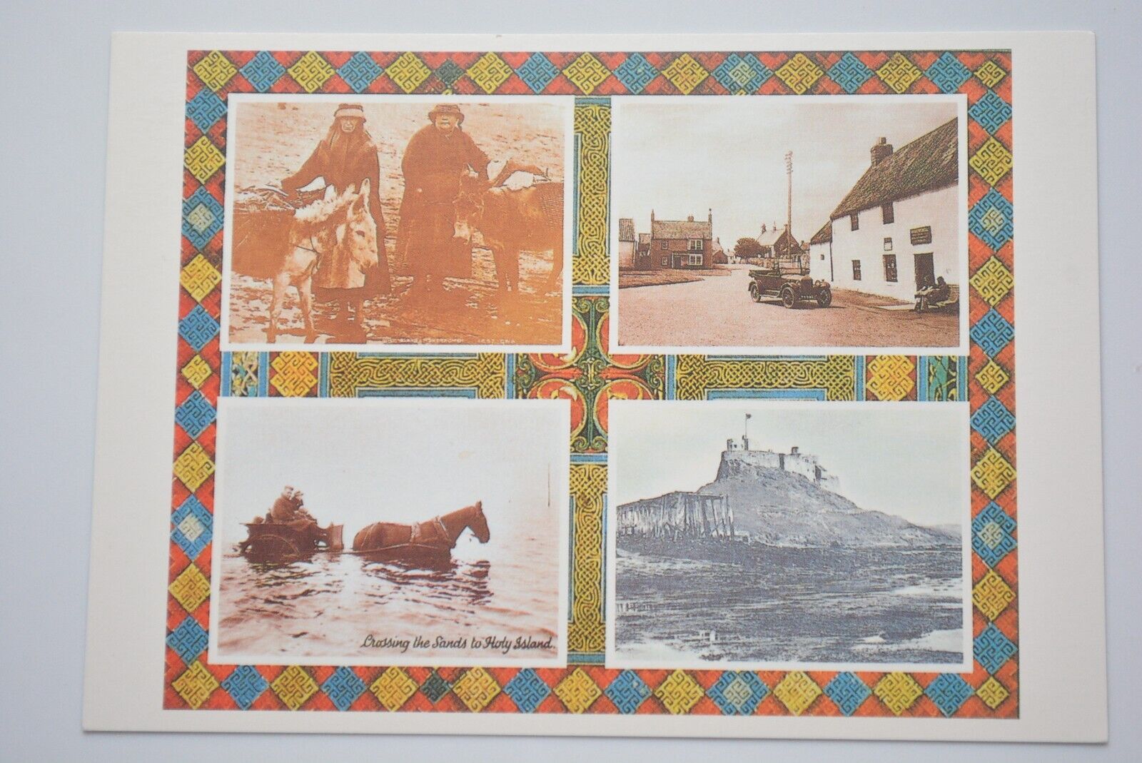Old Photographs of Holy Island (Lindisfarne, Northumberland) Postcard
