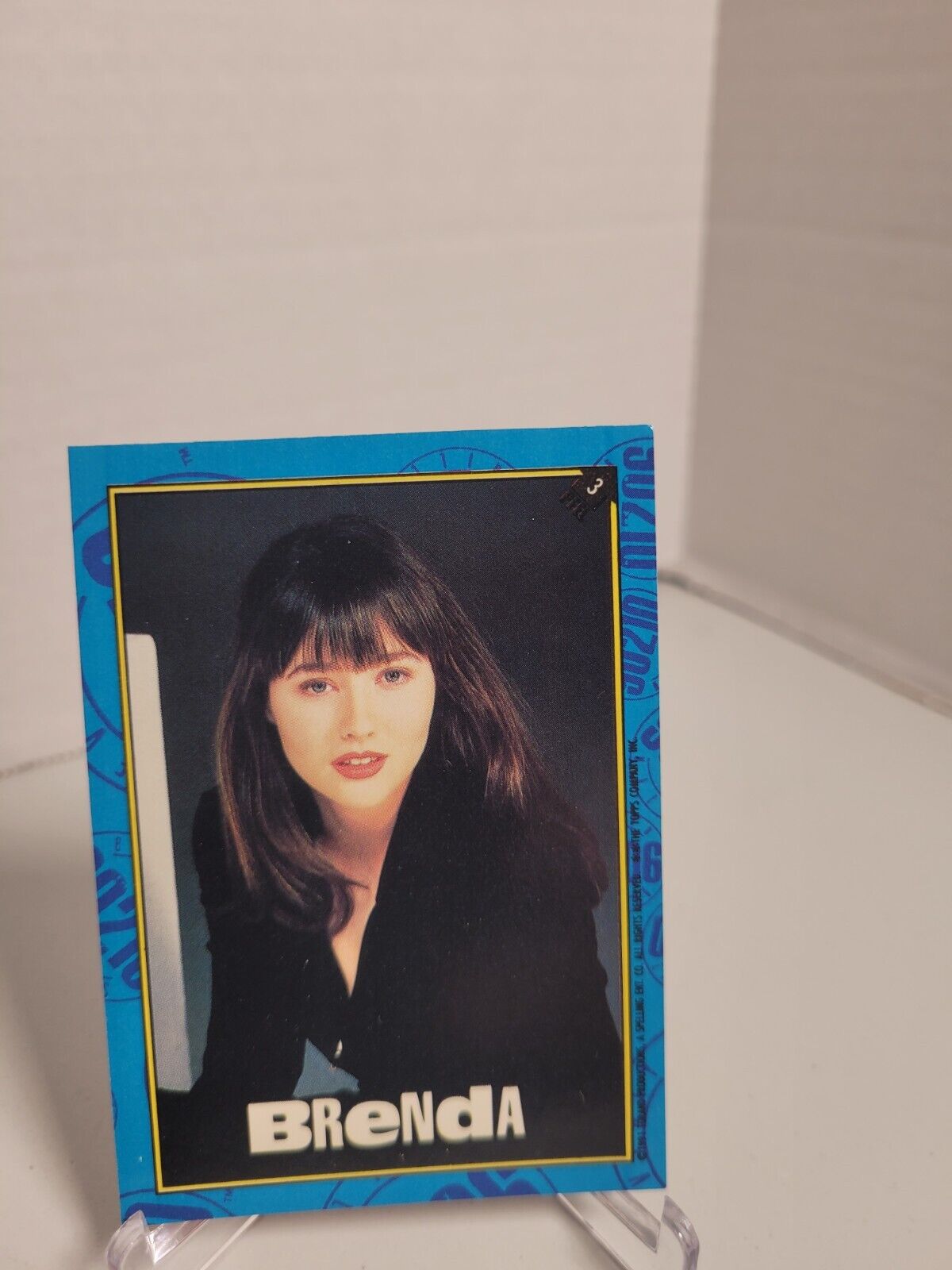 1991 Topps Beverly Hills 90210 BRENDA #3 Sticker Card