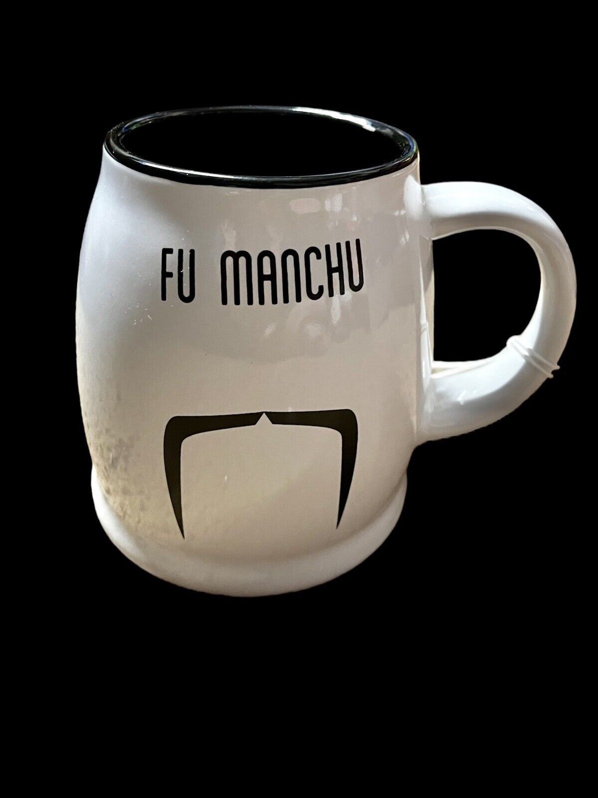 SD Graphics Blue Harbor Collection Coffee Mug Fu Manchu Mustache