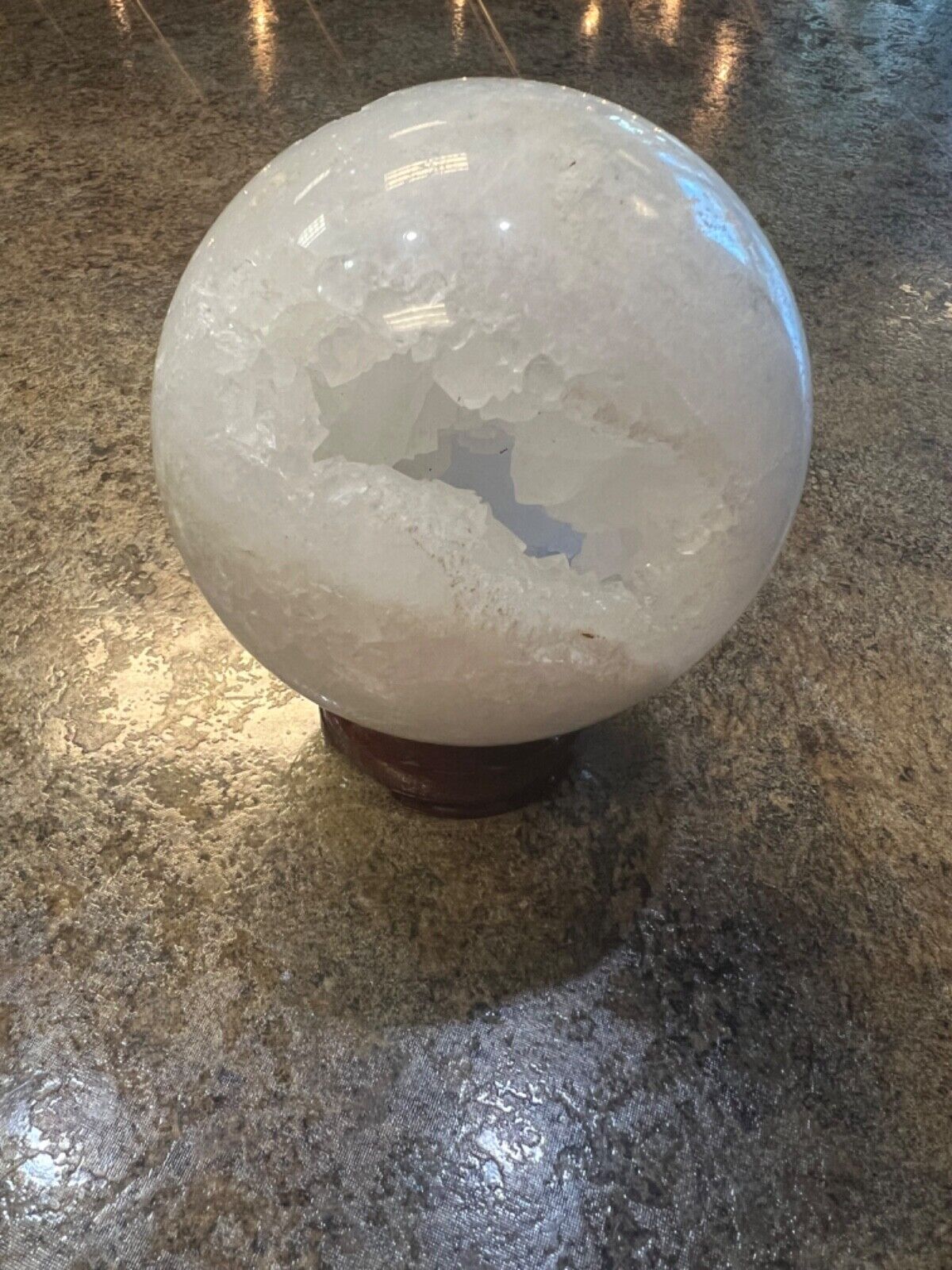 Clear Quartz Sphere (Druzy)