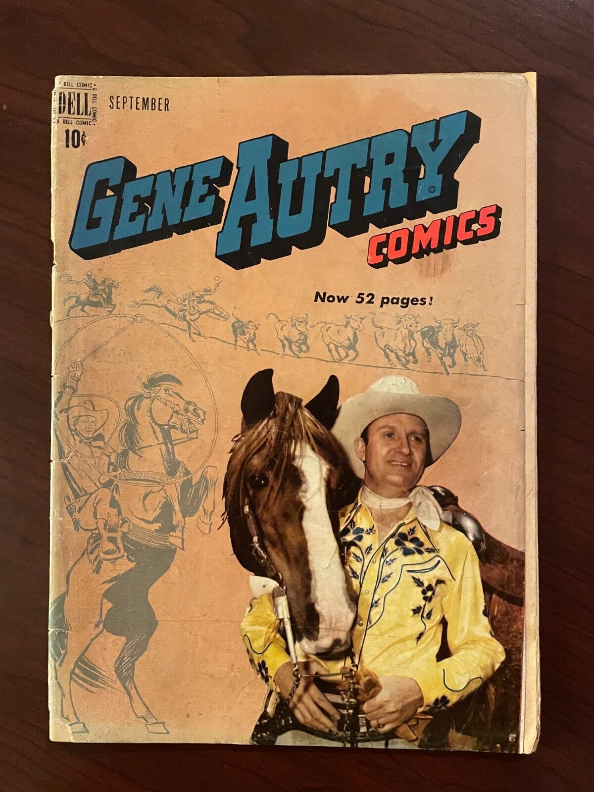 Gene Autry Comics #31 (Dell 1949) Golden Age Singing Cowboy Western 3.0 G/VG