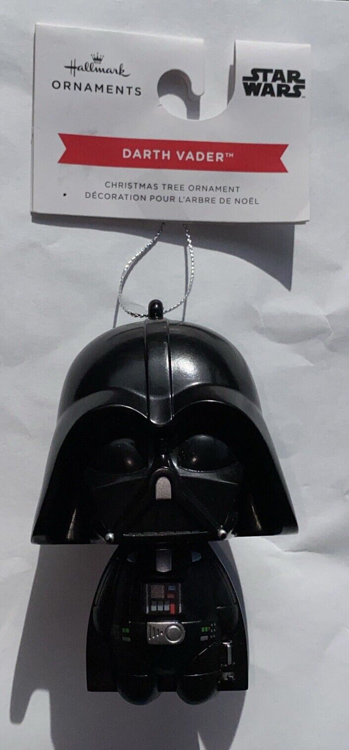New Hallmark Star Wars Darth Vader Ornament 4” Tall