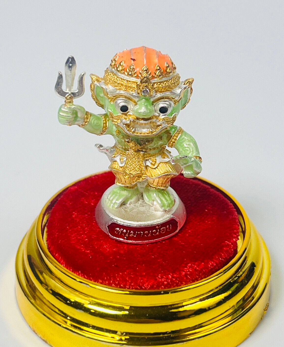 3D Baby Hanuman Glow Genuine Magic amulet protect charming Buddhist art Talisman