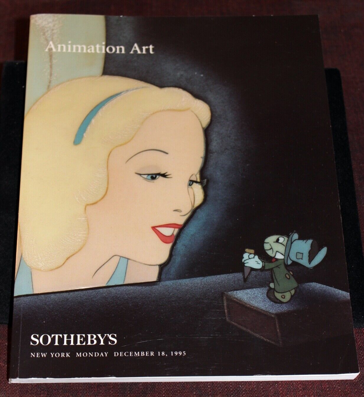 Walt Disney Animation Art / Antique Toys / Entertainment CATALOG Sotheby's 1995