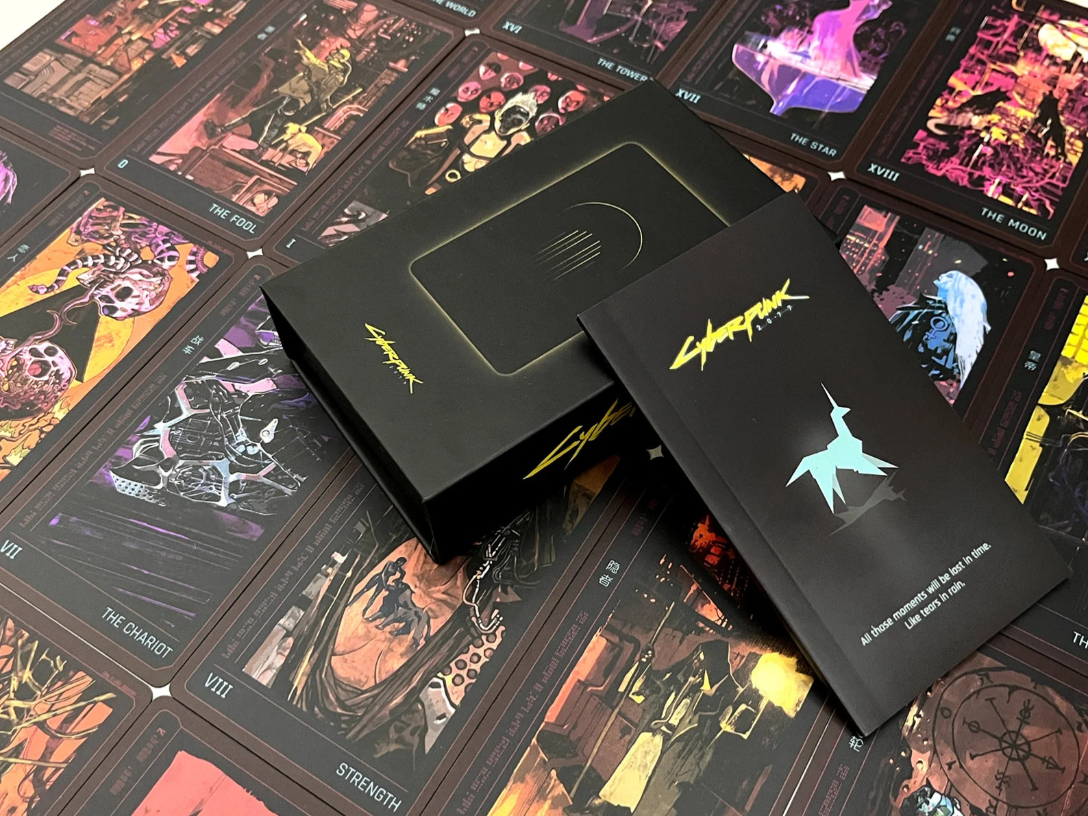 Cyberpunk 2077 - 25 cards Major Arcana tarot deck