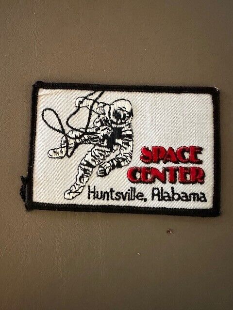 Space Center Huntsville Alabama Vintage Souvenir Travel Patch