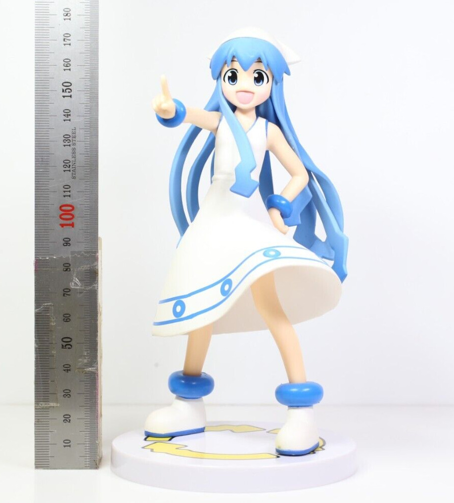Squid Girl Ika Musume Anime Figure Taito Prize 17.5cm 6.9inch