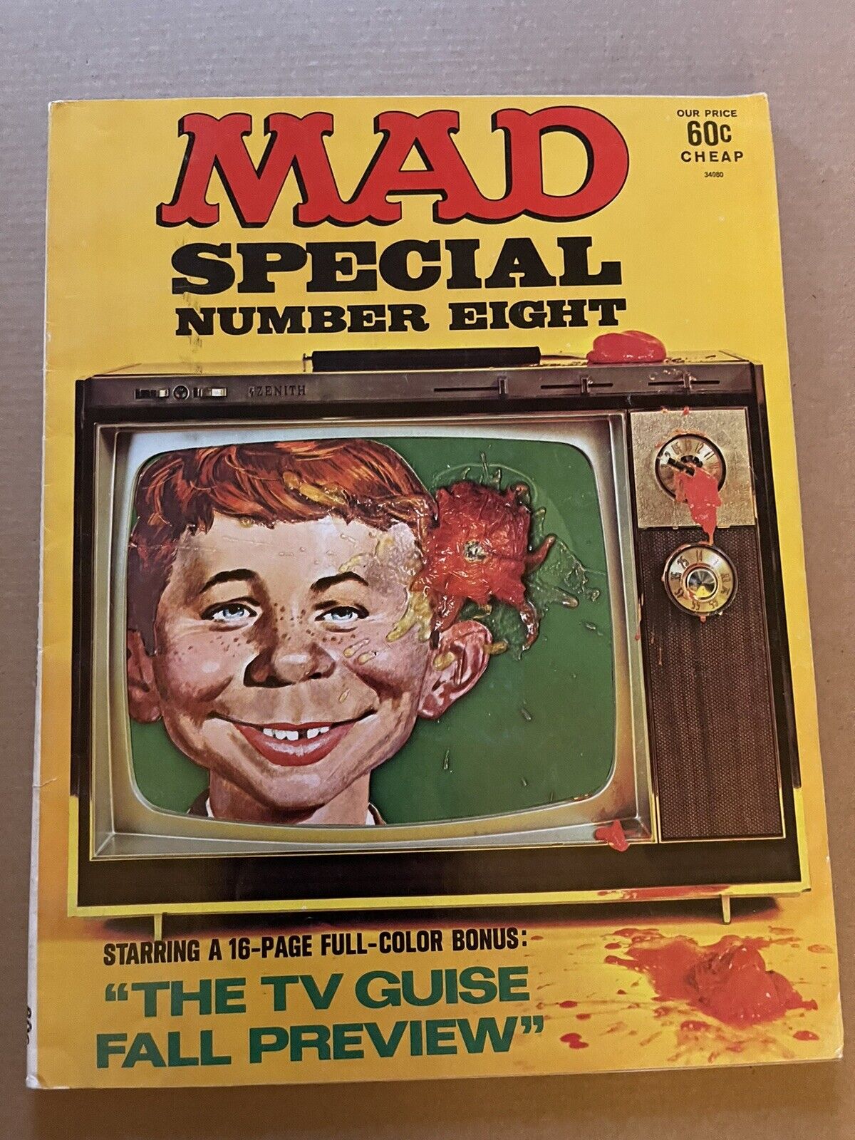 +++ Mad Special Number Eight 1972 with TV guide Insert VG Shipping Included