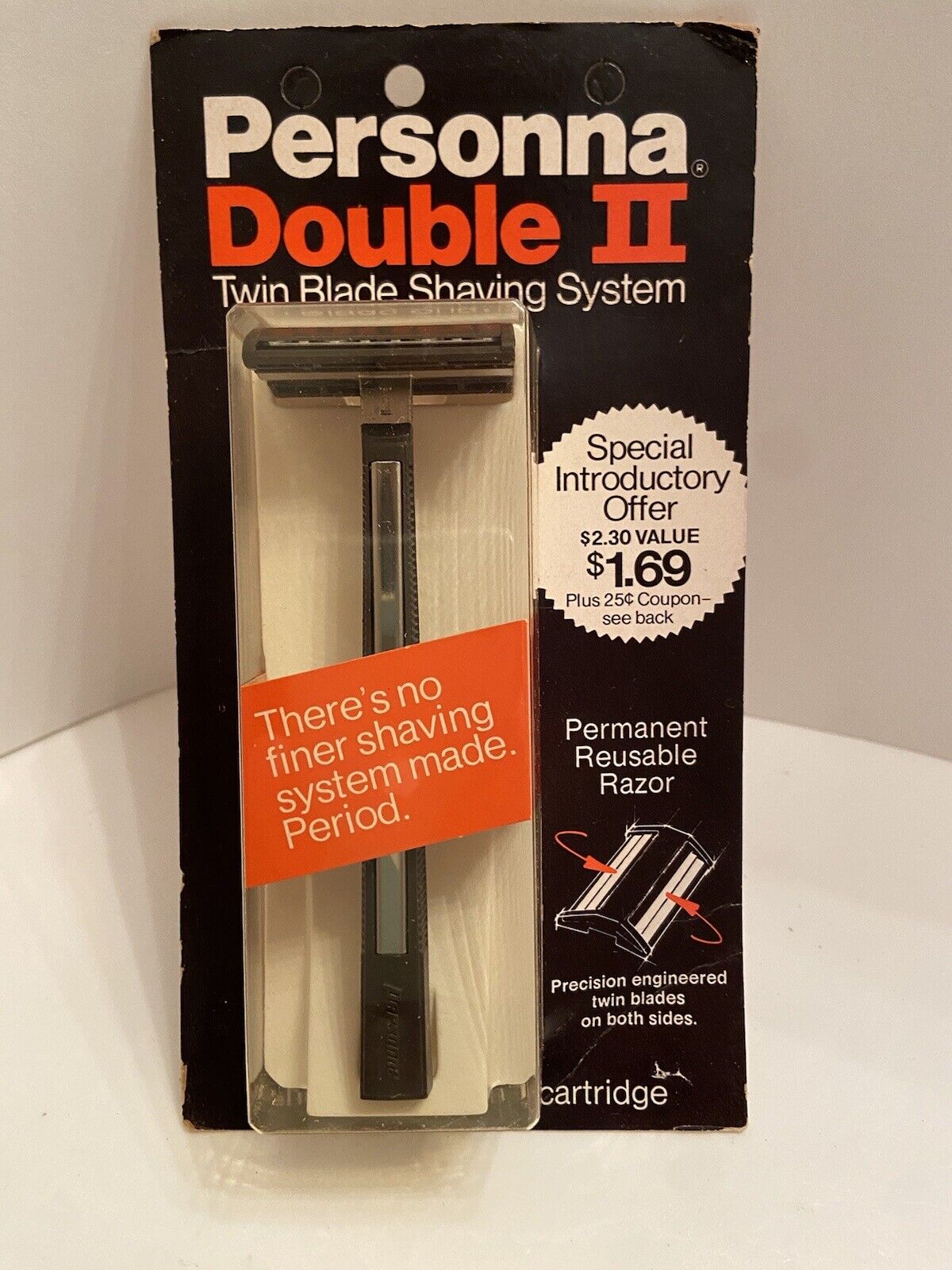 Personna Double II Twin Blade Disposable Razor NOS Vintage