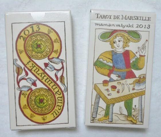 mamanmiyuki Tarot Card Standard Size Classic Marseille Tarot Card from Japan