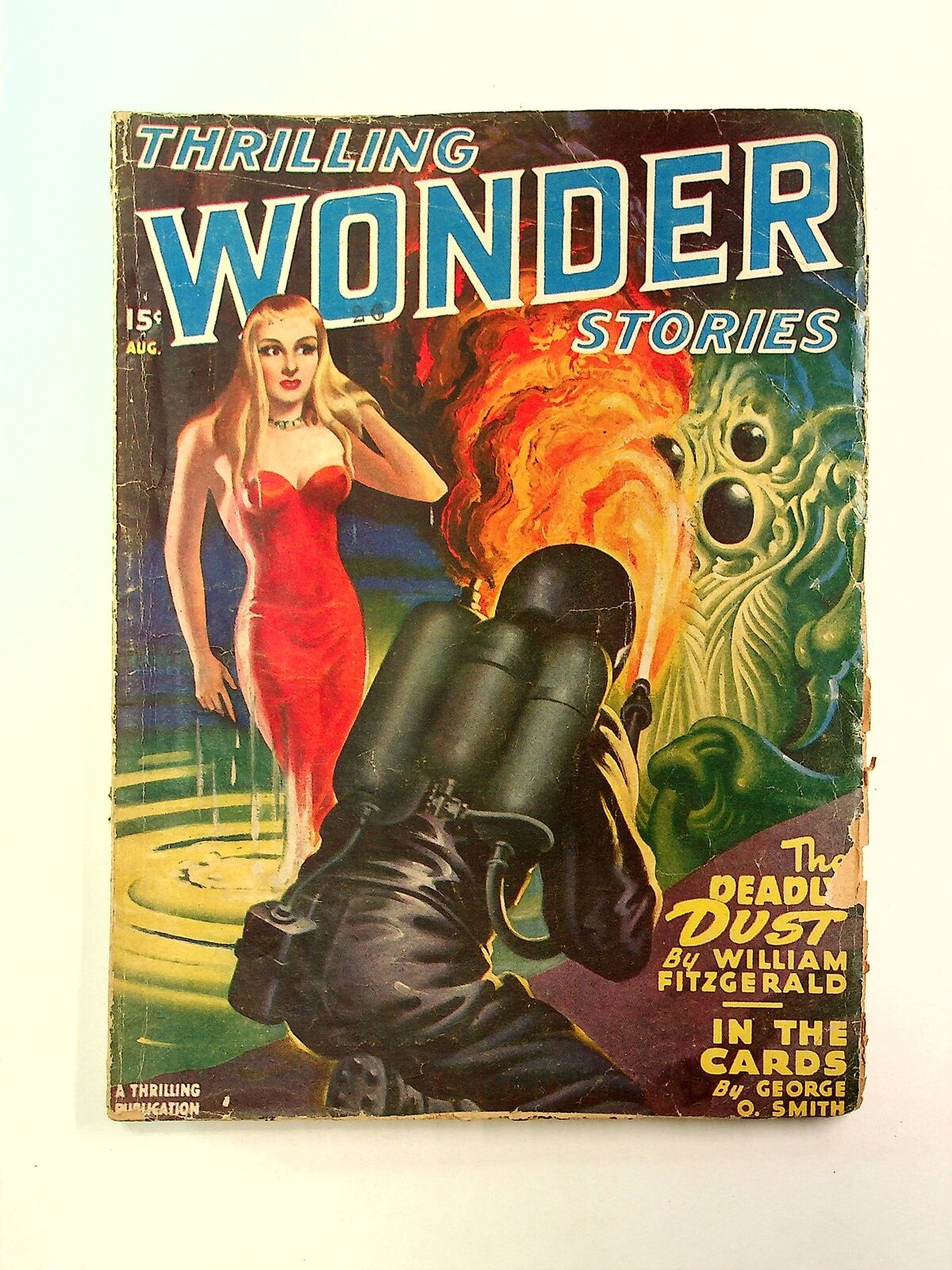 Thrilling Wonder Stories Pulp Aug 1947 Vol. 30 #3 FR TRIMMED Low Grade
