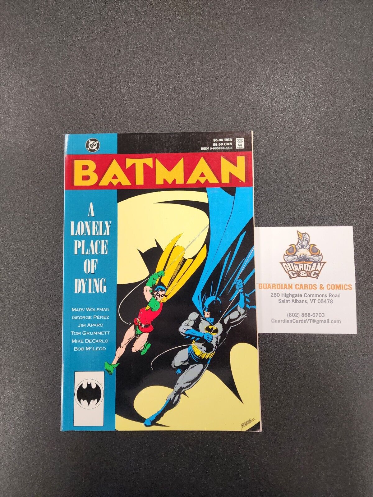 Batman: A Lonely Place of Dying (DC Comics, 1990) Trade Paperback