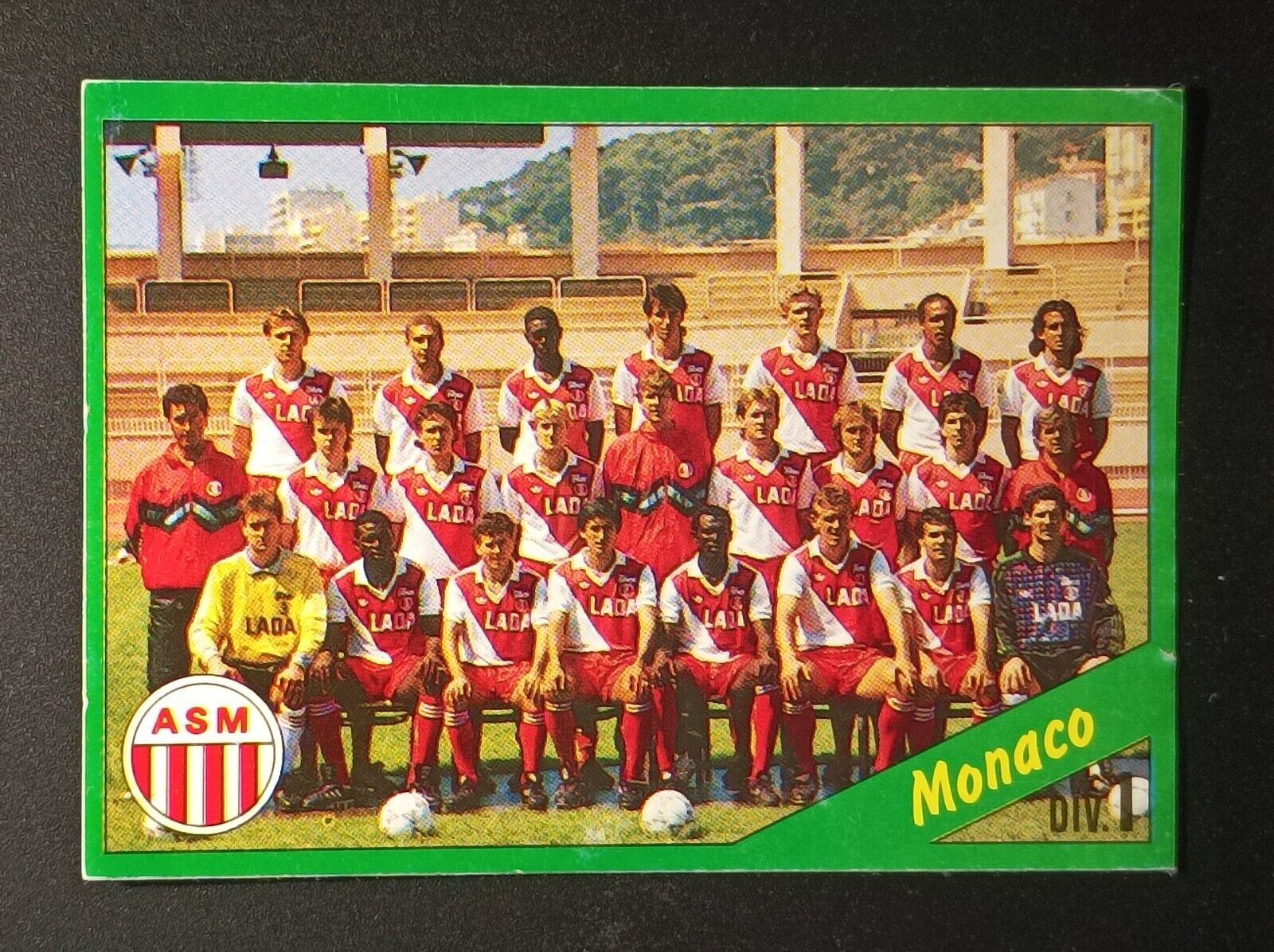 TEAM AS MONACO #115 - George WEAH ROOKIE - Foot 91 Panini Football 1991