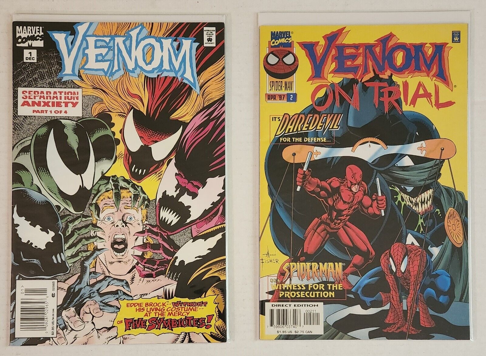 VENOM (Marvel Comics 1994-2016)  5 issue Mixed Lot. See Details for Info.