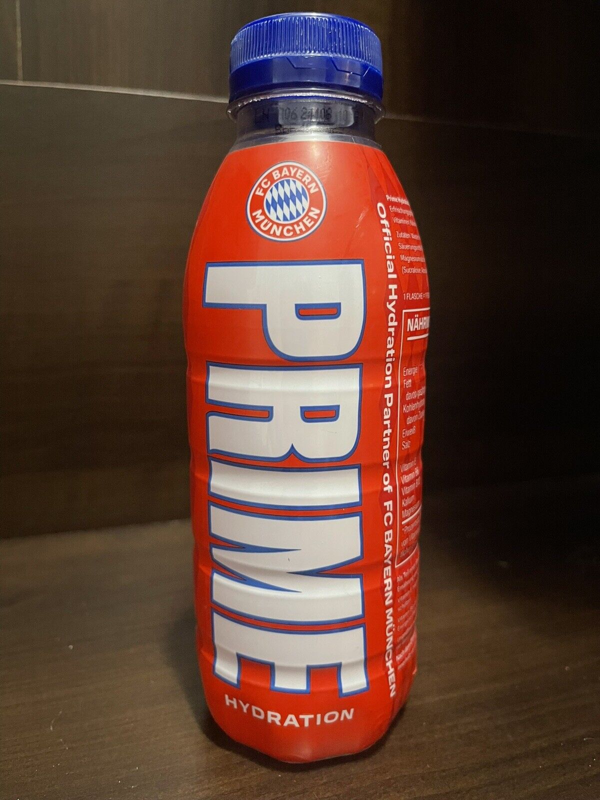 RARE Prime FC Bayern Munchen Goalberry Mixed Berry Flavored 1 Bottle Sealed