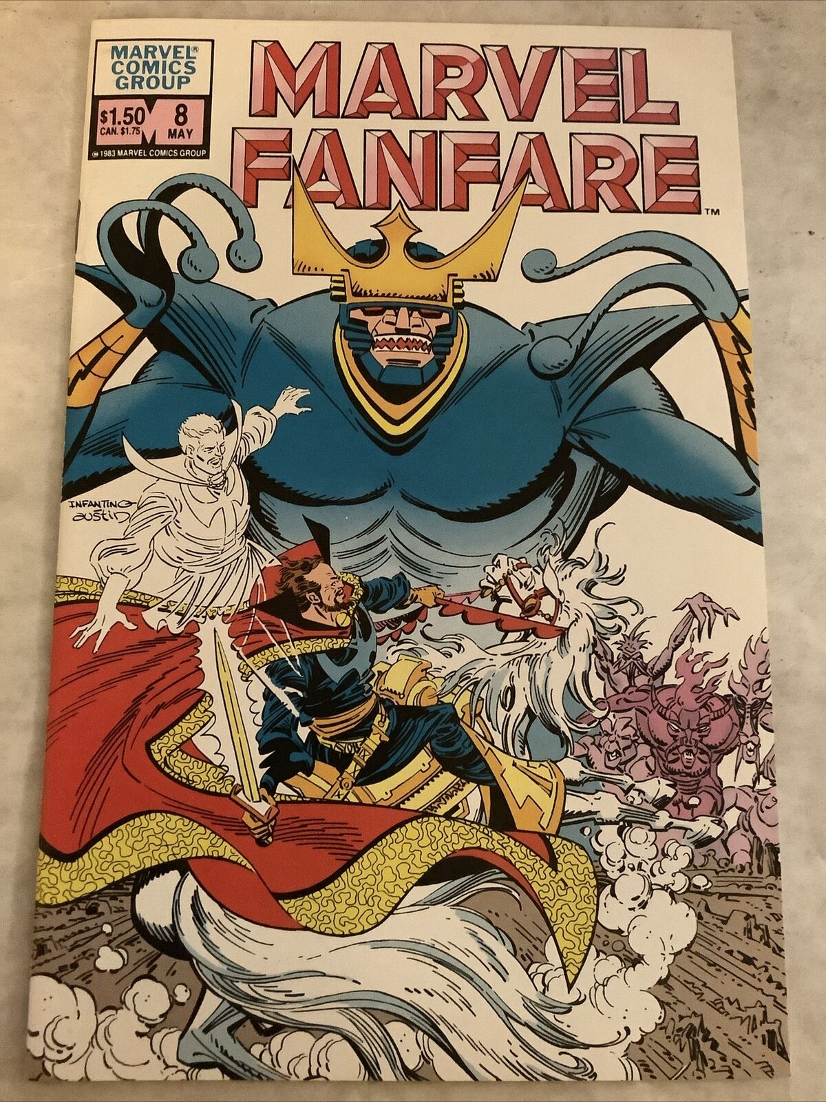 Marvel Fanfare #8 (Marvel 1983) Peter Gillis NM