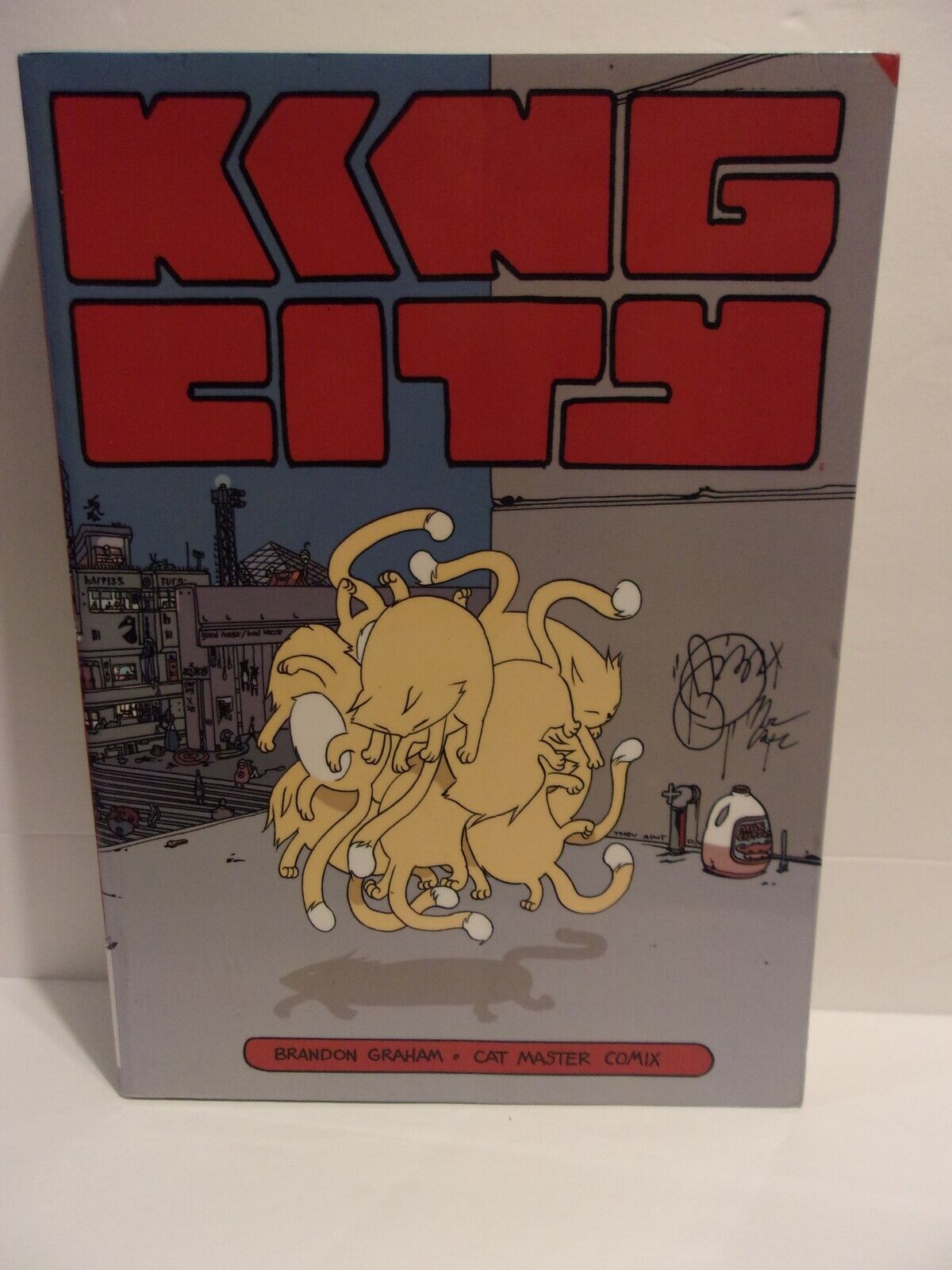 KING CITY Tokyopop / image comic tp brandon graham cat master comix
