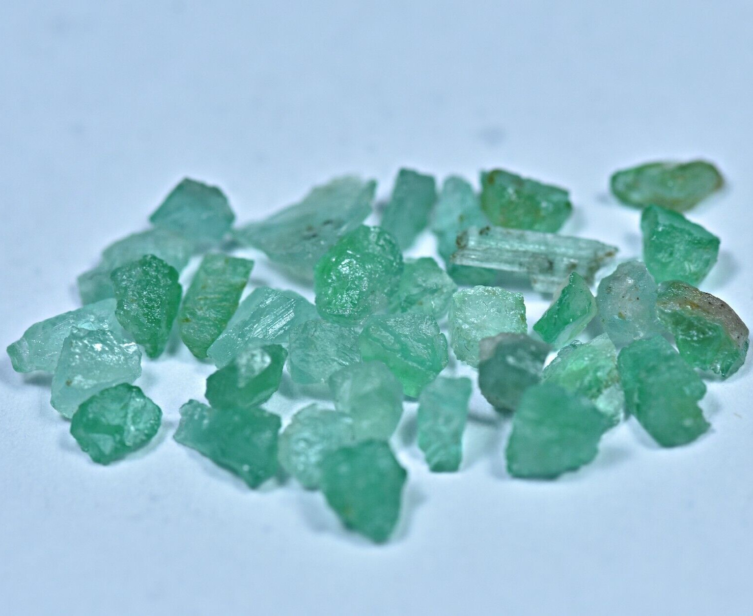 10.35 CT Natural Green Emerald Rough Lot From Panjshir Afghanistan #33