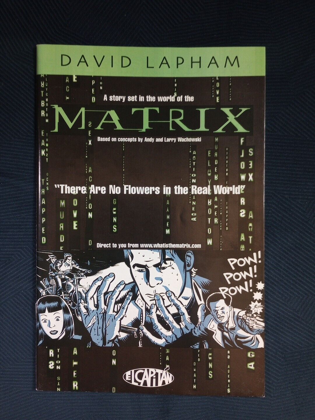THE MATRIX #1 flip-book with STRAY BULLETS #2 (2002) NM