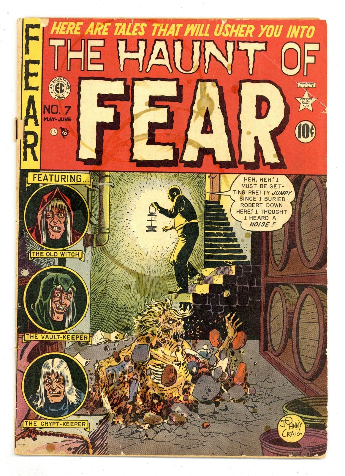 Haunt of Fear #7 GD- 1.8 1951