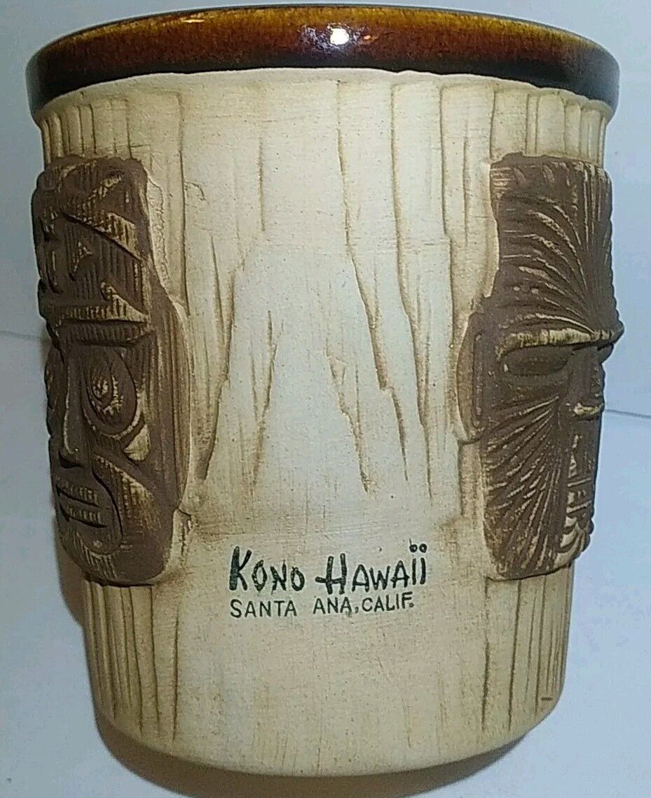 Kono Hawaii Tiki Mug Santa Ana, California - vintage Otagiri, Excellent Cond.