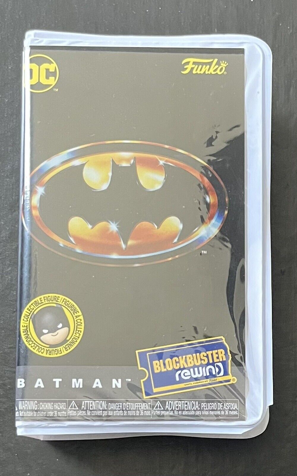 🦇Funko DC Comics VHS 1989 Batman Blockbuster Rewind Figure (2023 ) Common🦇