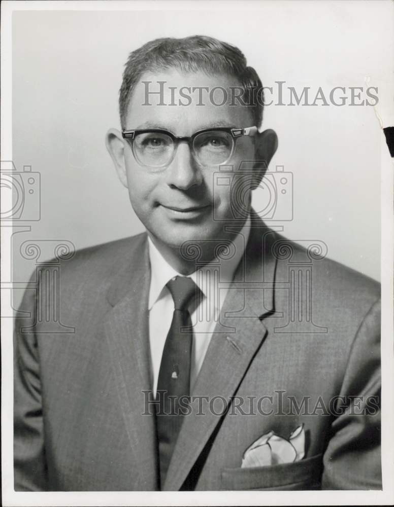 1963 Press Photo Miami City Commissioner Candidate Bill Dock - lra78688