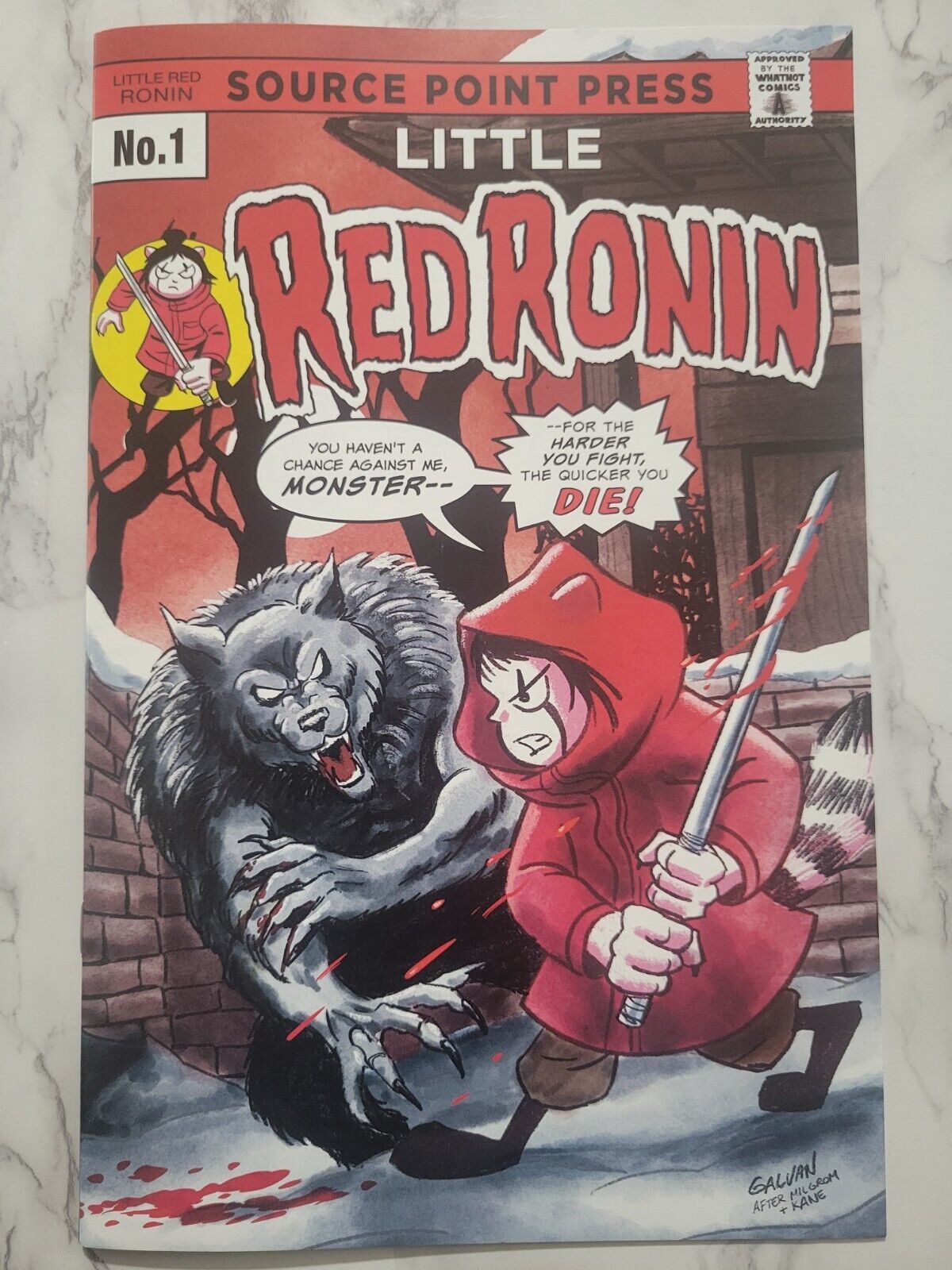Little Red Ronin #1 Werewolf By Night Homage Trade Exclusive Edition Riding Hood