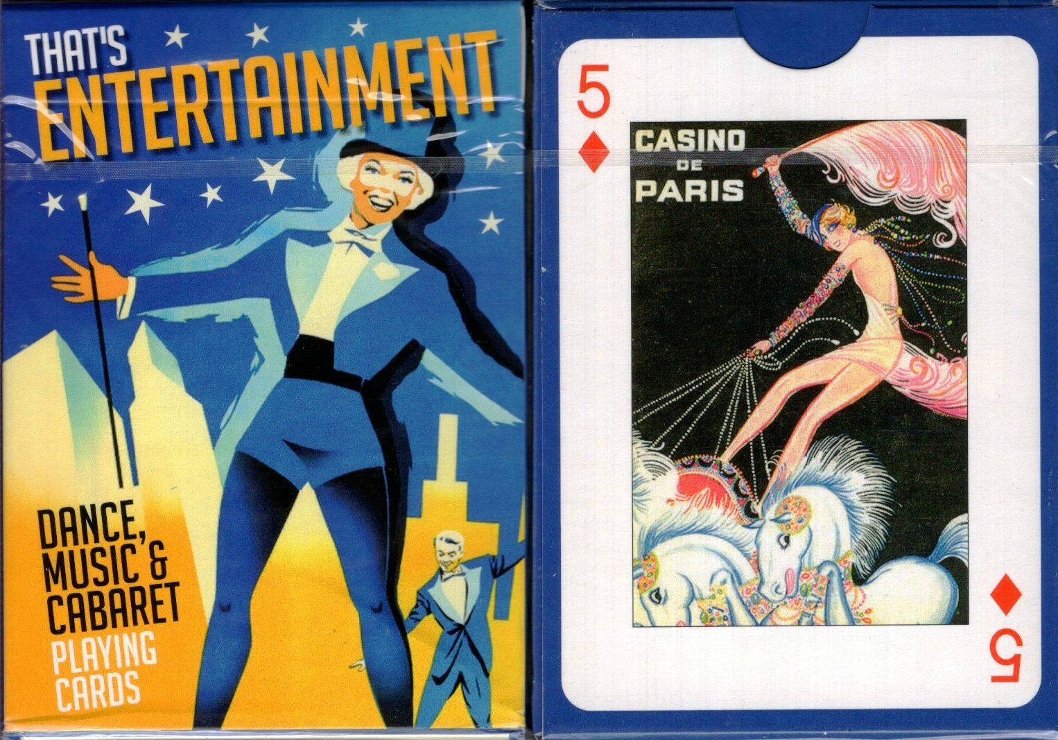 That´s Entertainment Playing Cards Poker Size Deck Piatnik Custom Limited New