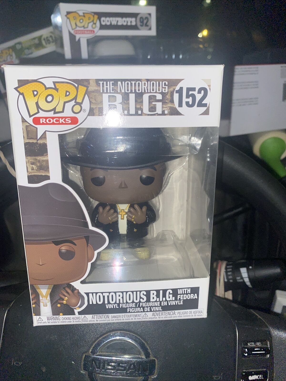 Funko Pop Vinyl: Notorious B.I.G #152 Funko Pop Rocks New In Box Never Opened