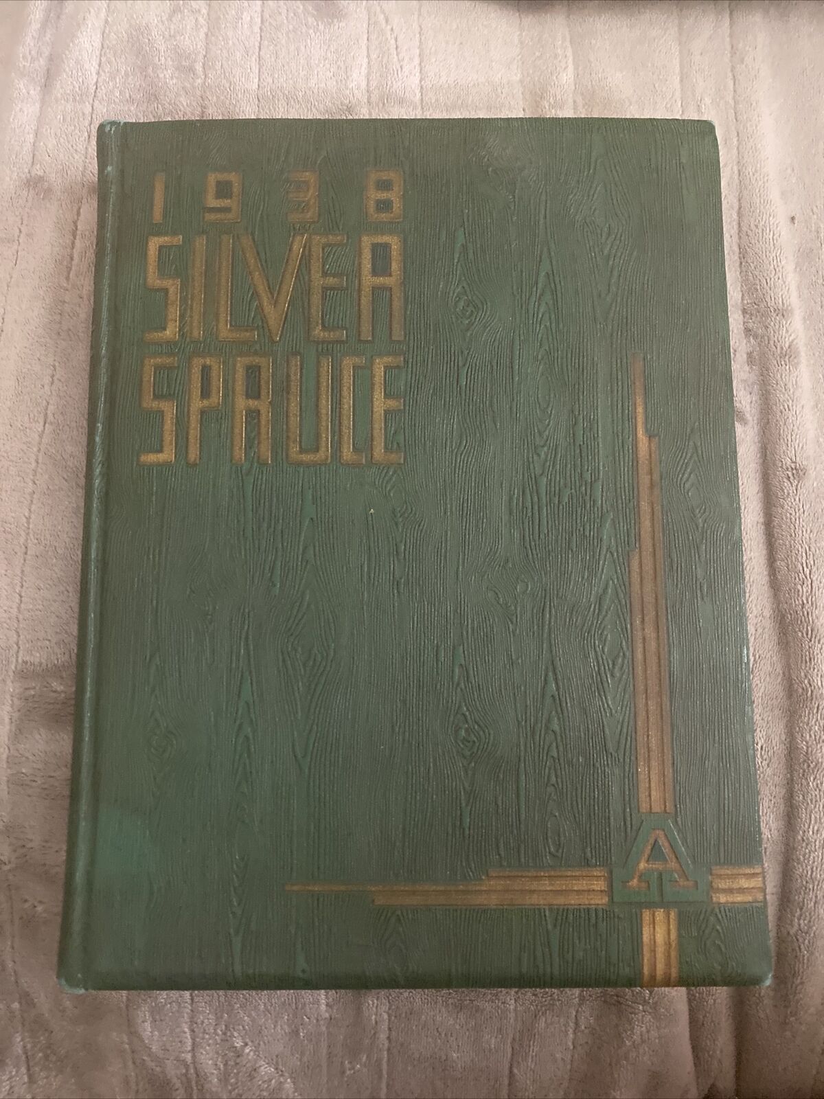 1938 Colorado State University CSU Yearbook Silver Spruce Agricultural College