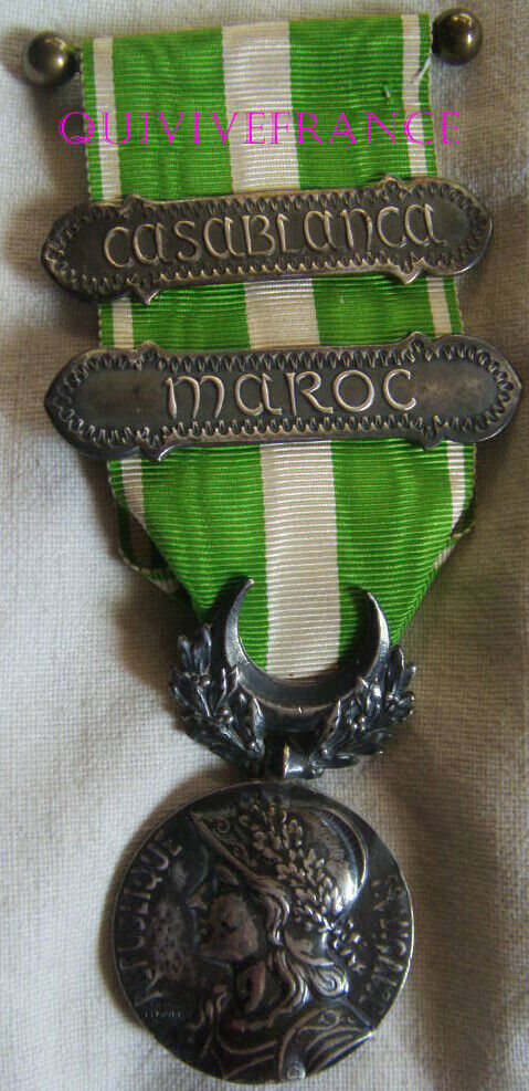 DEC7870 - Medal Countryside from Morocco 1913 Staples Morocco & Casablanca