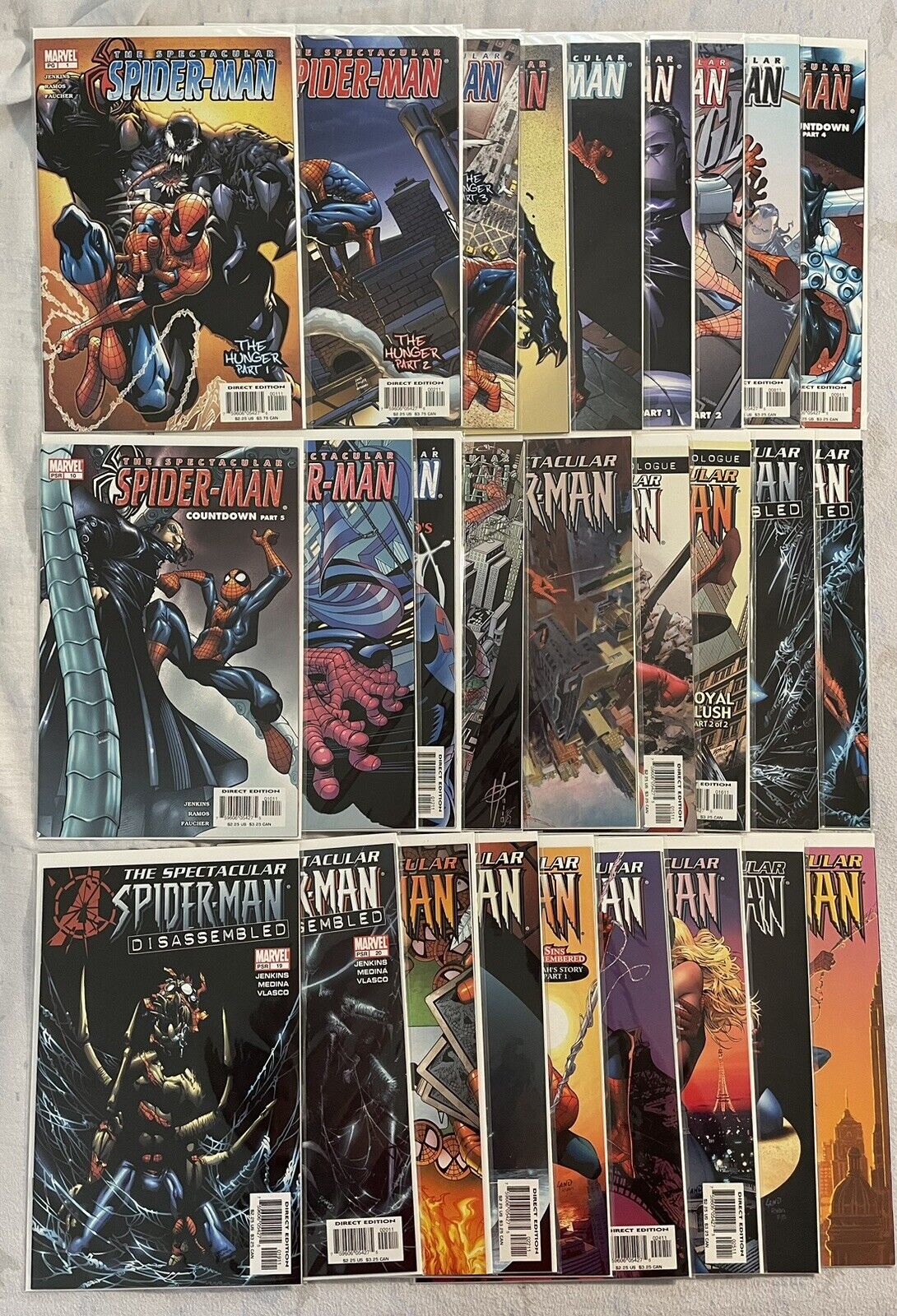 SPECTACULAR SPIDER-MAN (2nd Series) 1-27 Complete Series