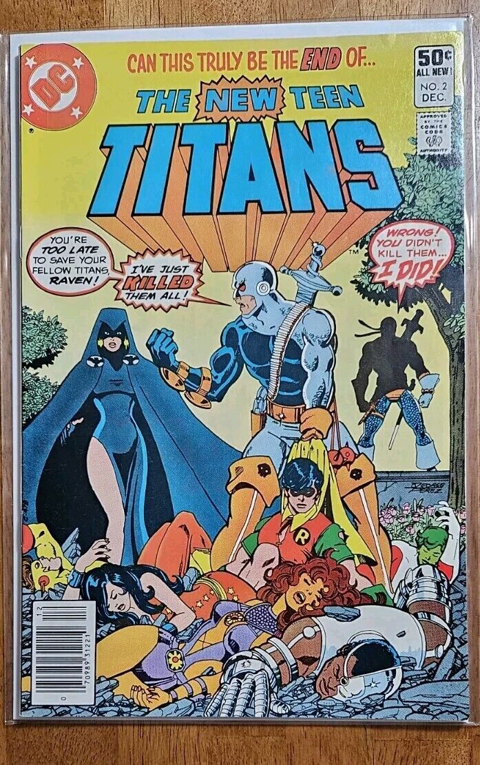 NEW TEEN TITANS 2 1980 DC Comics 1st app Deathstroke Awesome Copy