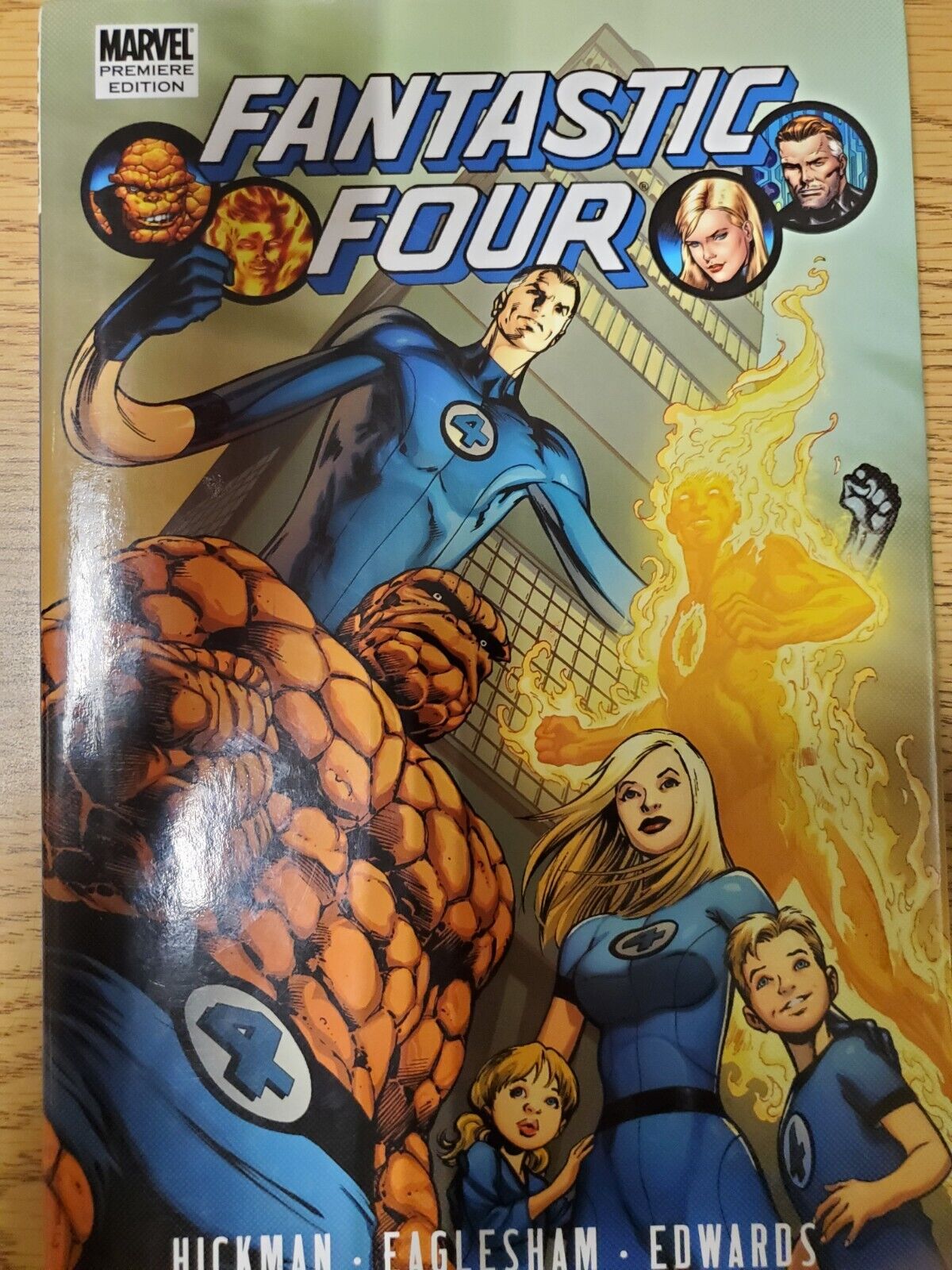 FANTASTIC FOUR, VOL. 1 By Jonathan Hickman - Hardcover *Great Condition* 570-574