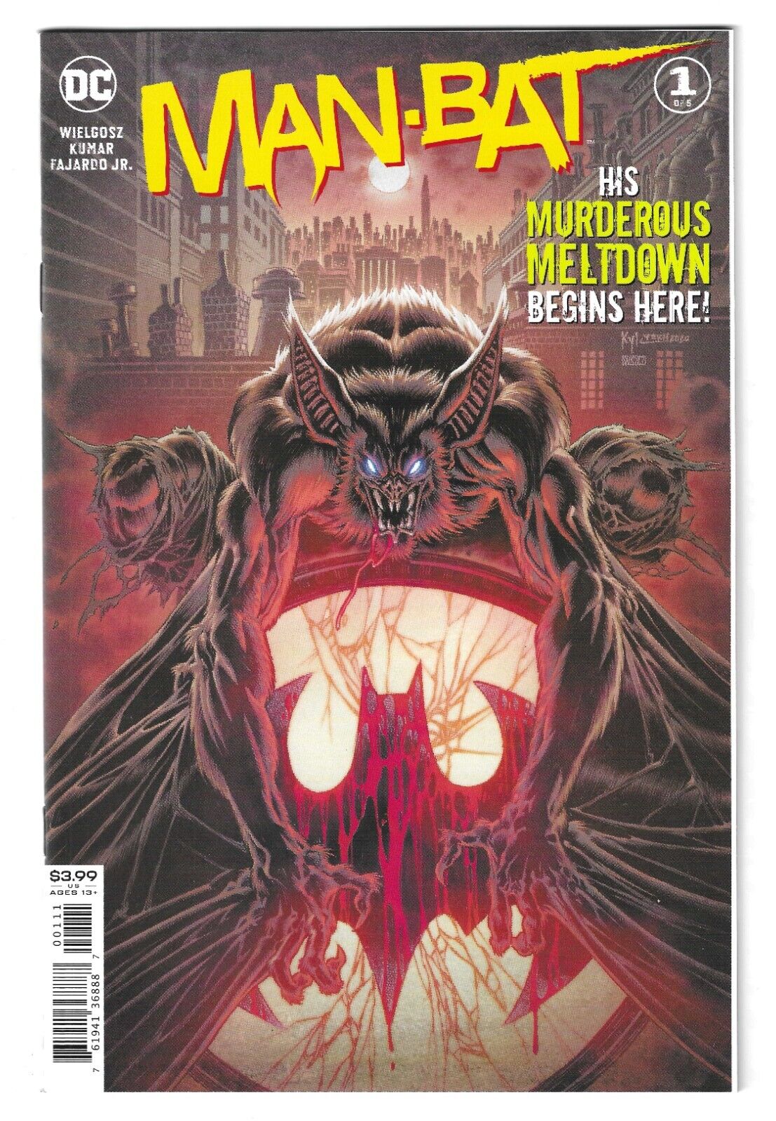 Man-Bat Vol 4 #1 (2021) DC Comics VF