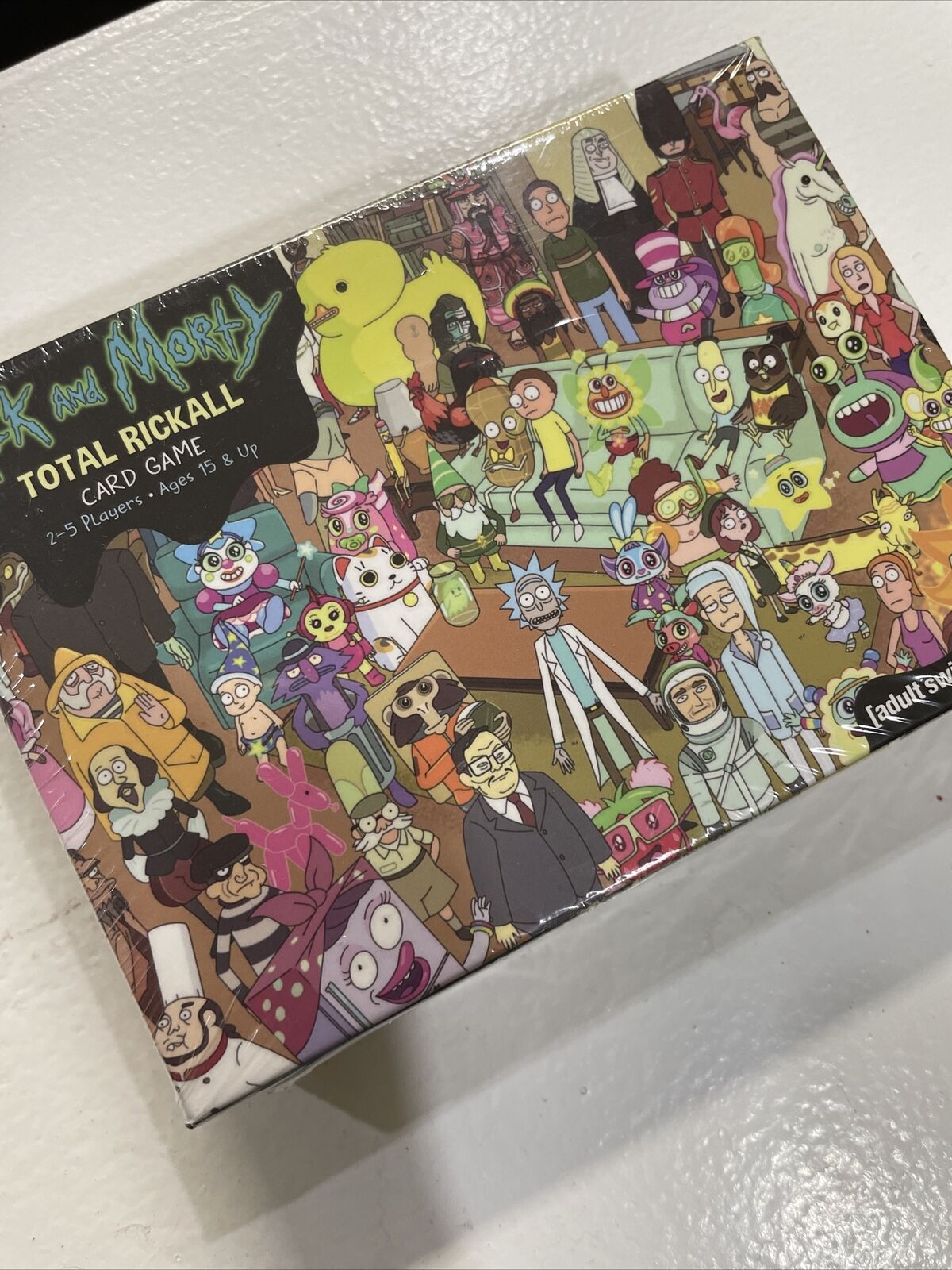 RICK AND MORTY TOTAL RICKALL COLLECTIBLE CARD GAME , Sealed New In Box