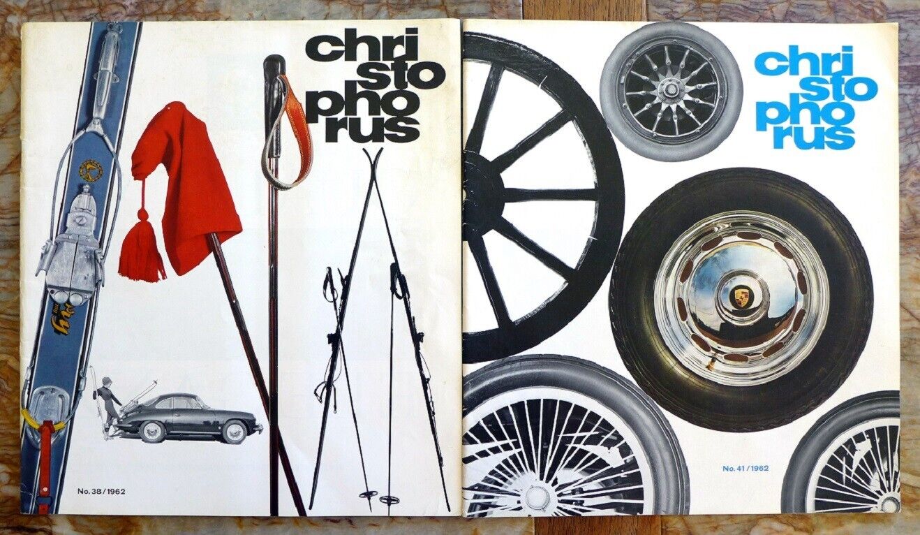 Christophorus Porsche Factory magazine  1962-1966