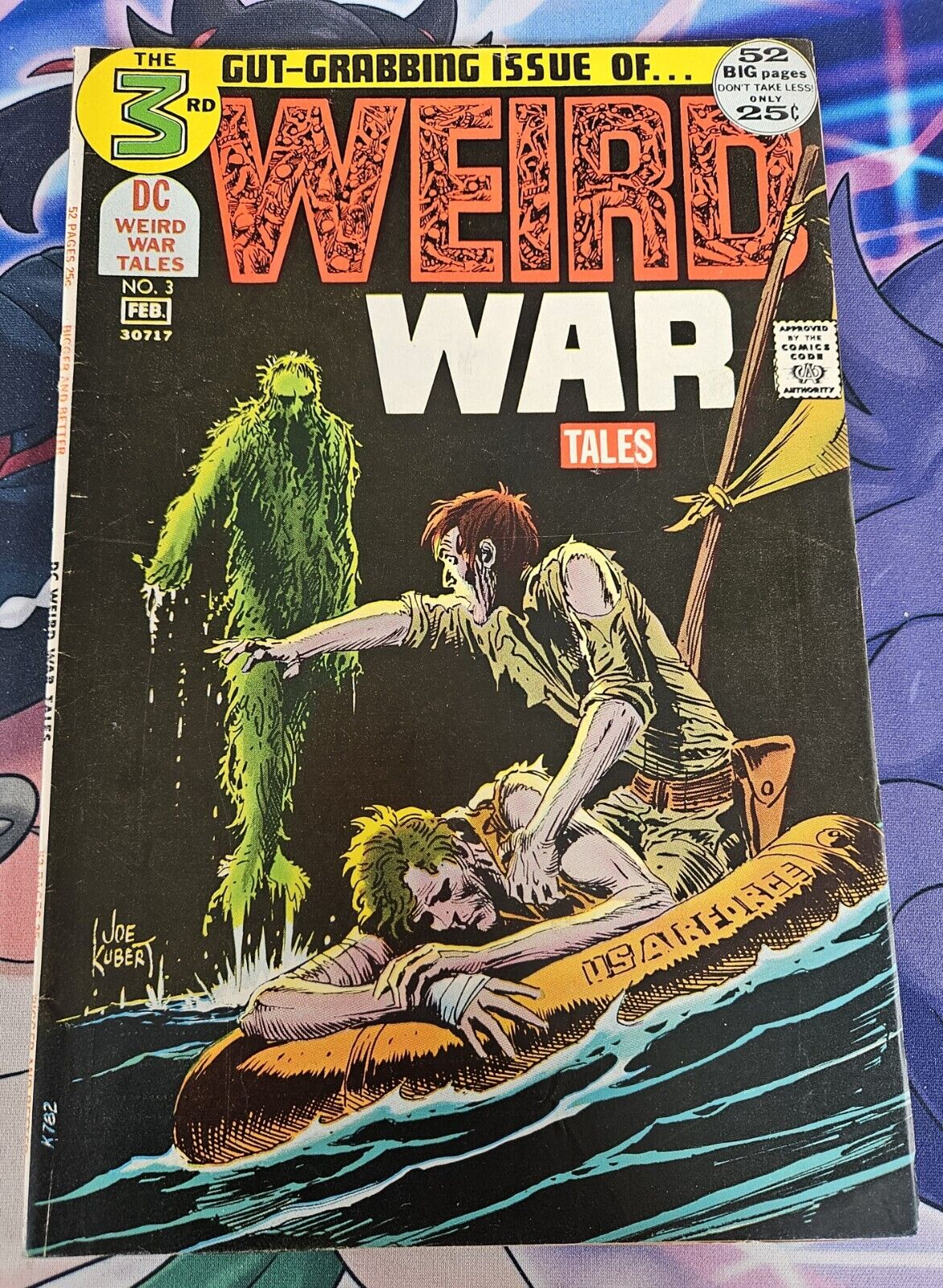 WEIRD WAR TALES #3, DC COMICS, 1972, JOE KUBERT